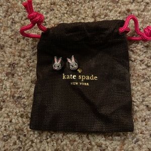 kate spade rabbit earrings